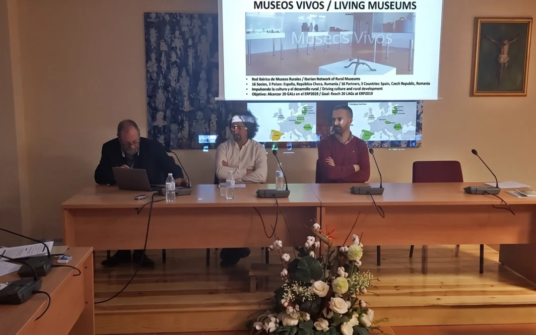 Presentación de nuestro Proyecto en el Encuentro de Cultura y Escultura en Caleruega el 7 de abril de 2019
