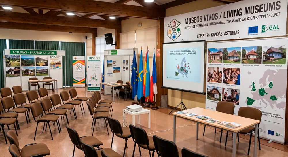 Presentacion de Poryecto Museos Vivos en Parlamento Europeo