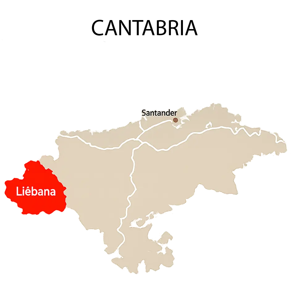 Mapa Geográfico Cantabria